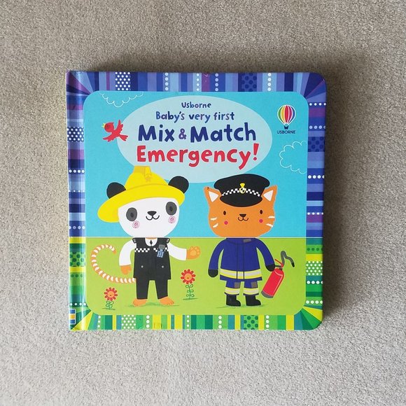 Read With Me Bundle (Includes Usborne Board Book and 3 Carter's NB Onesies) - Picture 2 of 11